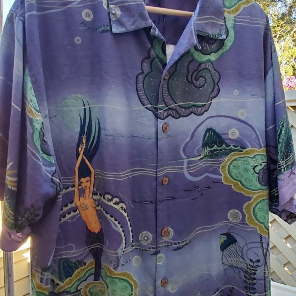 Tommy Bahama 100% Silk Men's Shirt